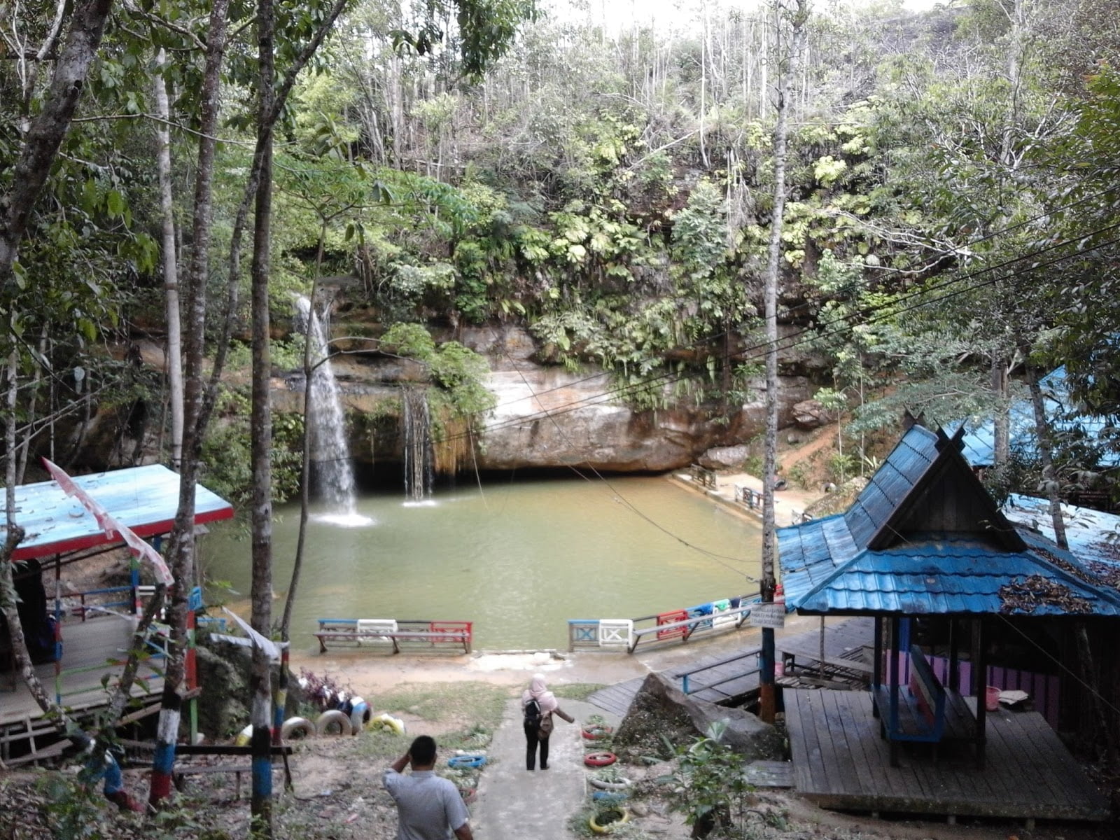 Air terjung batu mahasur - Gunung Mas